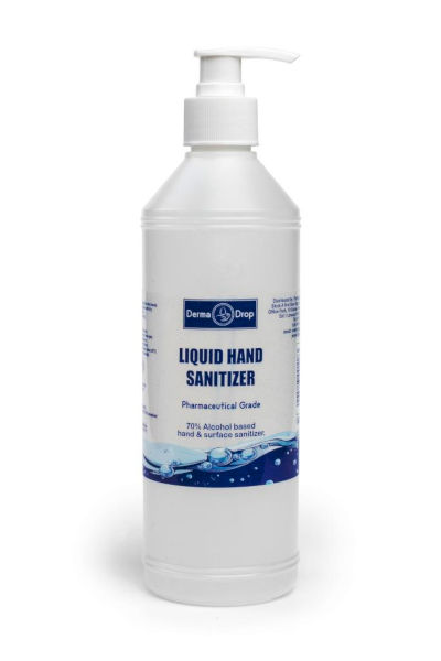 500ml liquid pump sanitiser